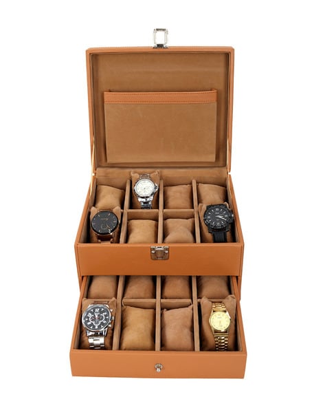 The Everest Watch Box for 4 Watches | Everest Bands