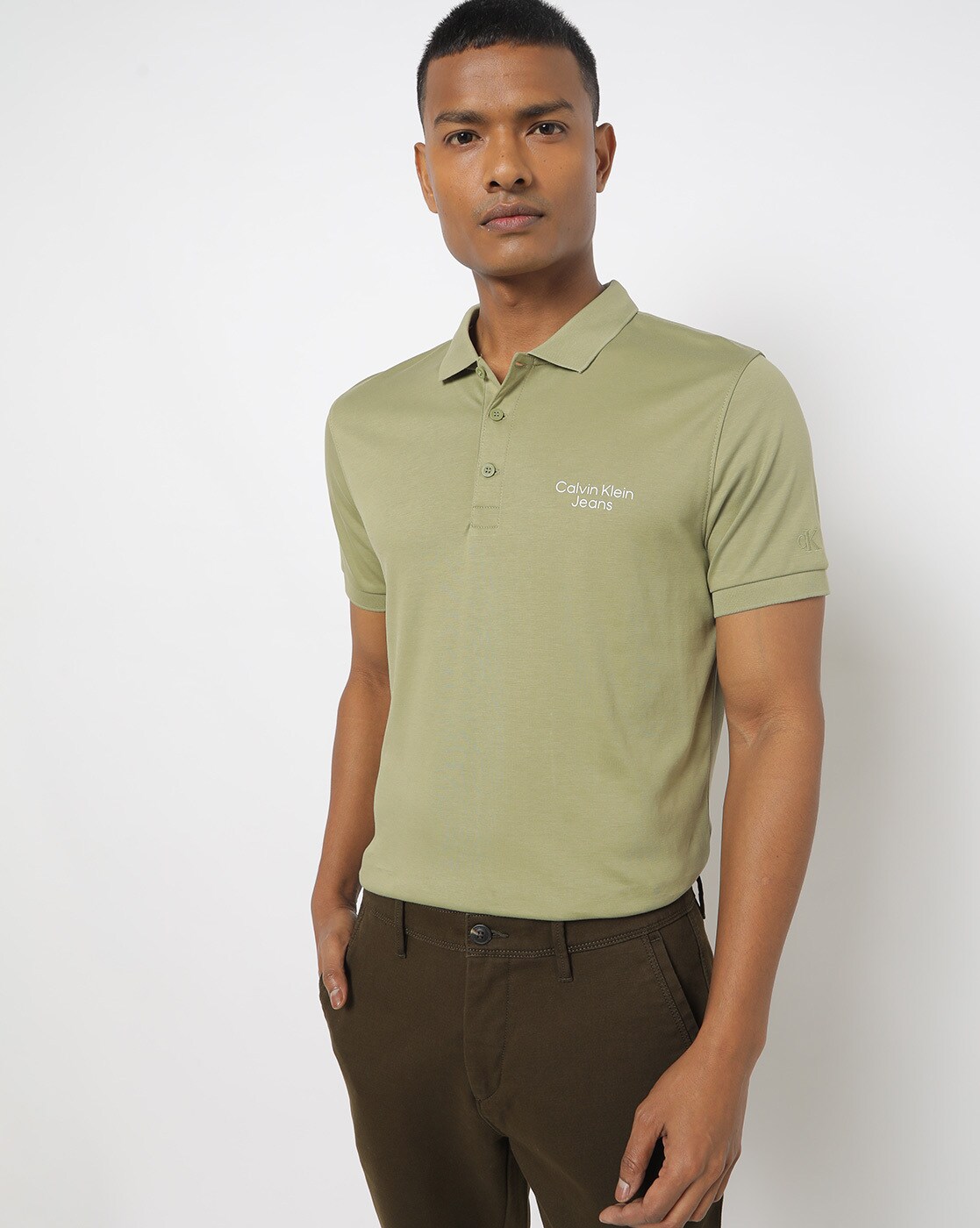 Buy Green Tshirts for Men by Calvin Klein Jeans Online