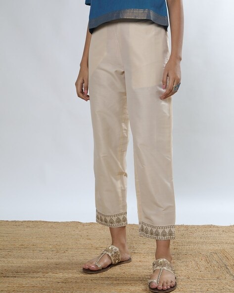 Ankle Length Pants For Women | Ankle Length Pants | SAINLY