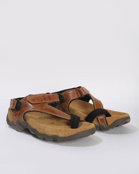 Buy Camel Brown Sandals for Men by 