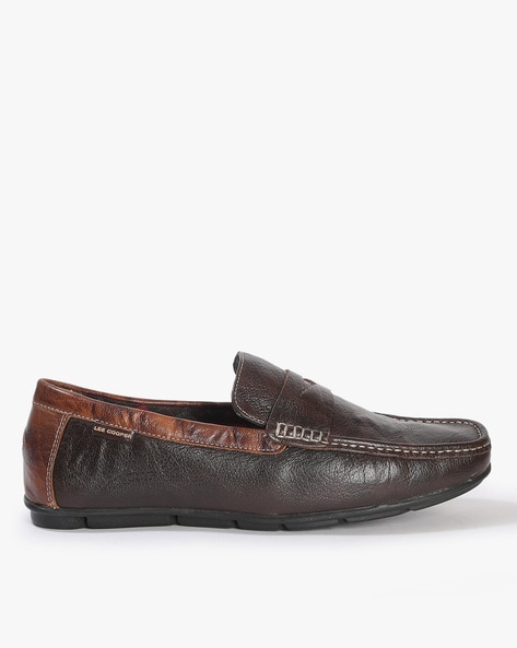 Men Square-Toe Slip-On Shoes