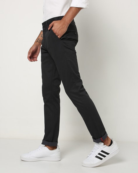 Topman skinny chino trousers in black | ASOS