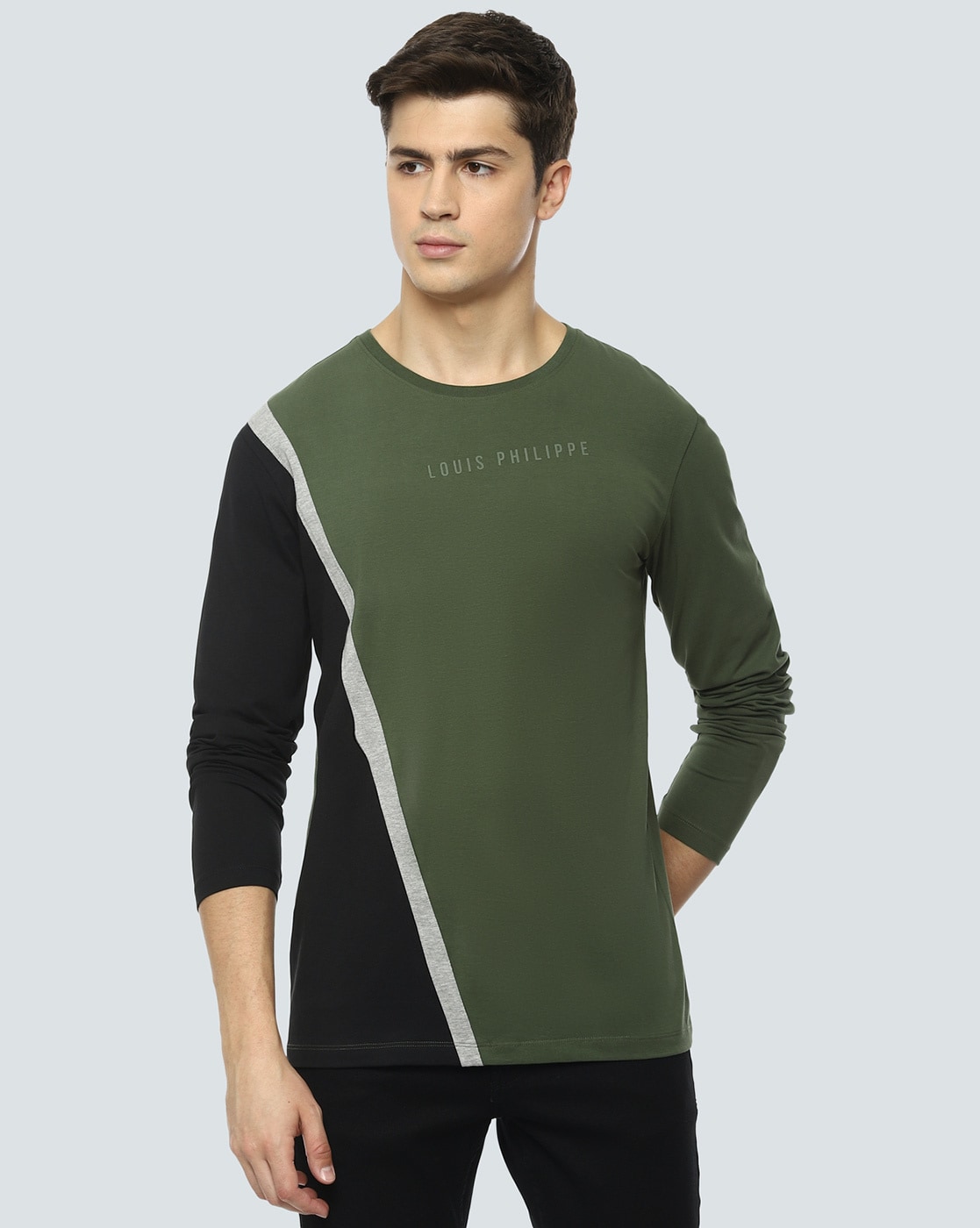 louis philippe full sleeve t shirt