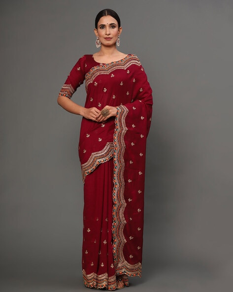 Sangam Prints Manyavar Pure Silk Jari Weaving Traditional Sarees Collection  At Wholesale Rate