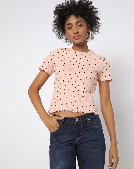 Buy Peach Tops for Women by RIO Online