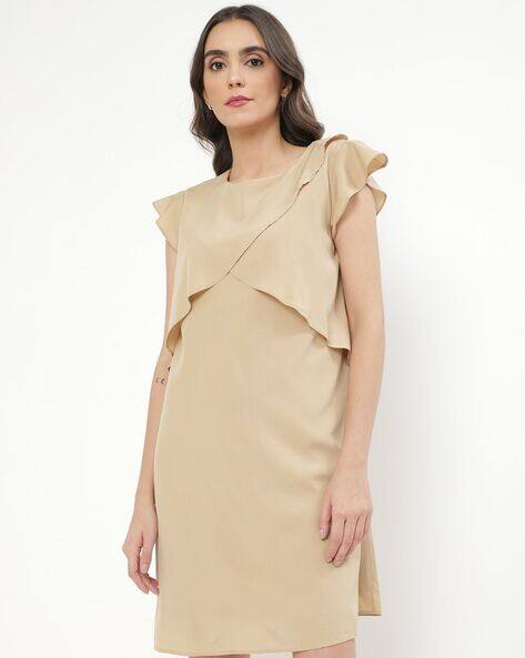 ISCENERY BY VERO MODA Daisy Shift Dress with Overlay