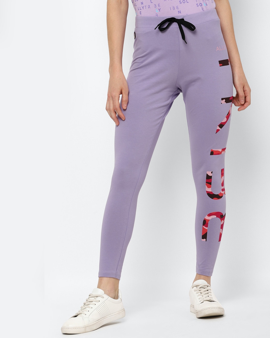 Mid-Rise Leggings with Ankle Length