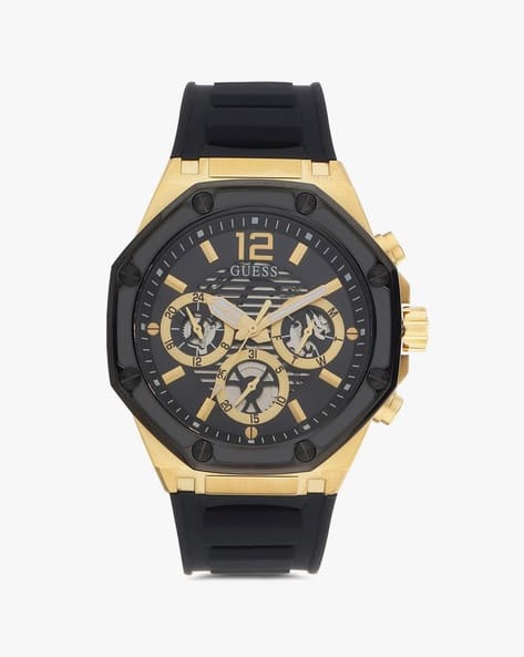 GUESS GW0263G1 Analogue Watch with Silicone Strap
