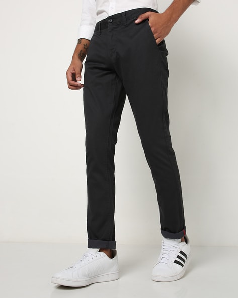 Skinny Fit Mid-Rise Chinos