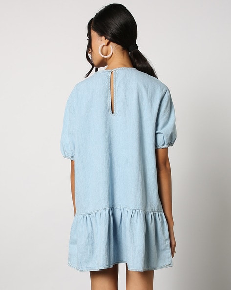 Buy Blue Dresses for Women by Outryt Online Ajio