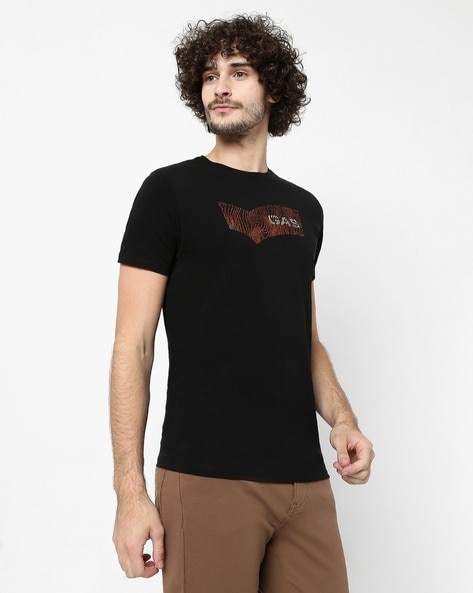 Buy Black Tshirts for Men by GAS Online 