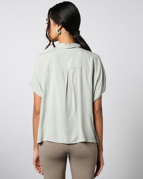 Buy Green Shirts for Women by Outryt Online