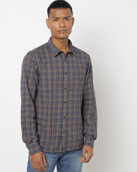 Indian terrain store olive green shirt