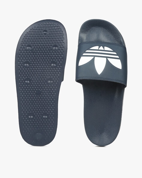 Navy discount adilette slides