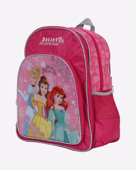 Amazon.com | Disney Princess School Backpack With Lunch Box For Girls, Kids  ~ 4 Pc Bundle With 16