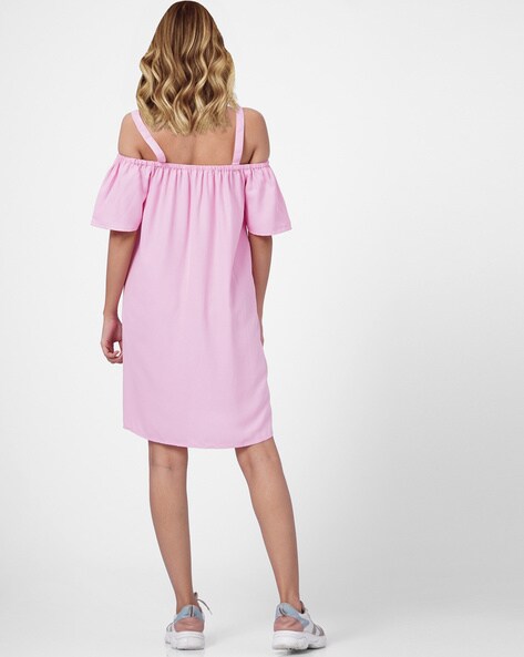 Off the shoulder cheap tee shirt dress