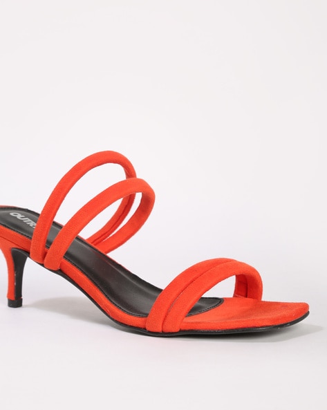 Shop Priceless | Pretty Please | Orange | Lace-Up | Heels | Women's | Heels,  Orange heels, Lace up heels