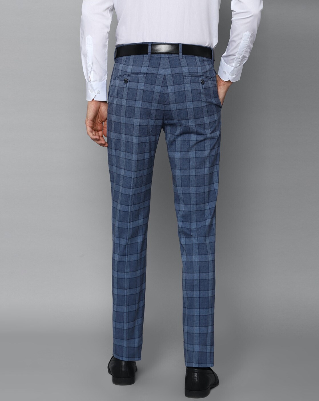 Buy Louis Philippe Sport Beige Cotton Slim Fit Checks Trousers for Mens  Online @ Tata CLiQ