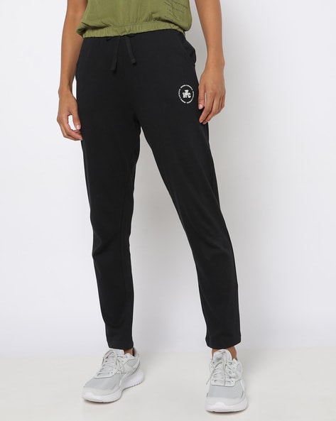 Buy Black Track Pants for Women by Teamspirit Online