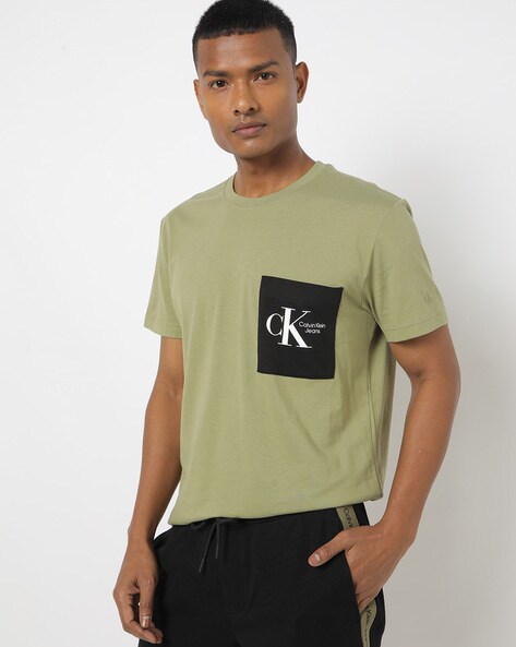 Buy Green Tshirts for Men by Calvin Klein Jeans Online