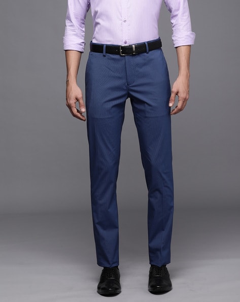 Selvia Regular Fit Women Dark Blue Trousers - Buy Selvia Regular Fit Women  Dark Blue Trousers Online at Best Prices in India | Flipkart.com