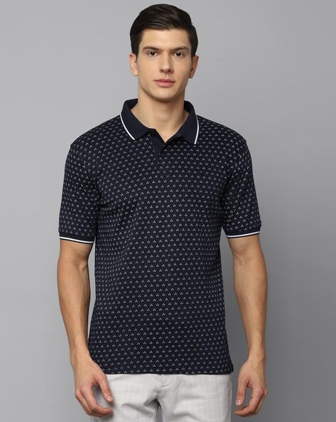 Buy Navy Blue Tshirts for Men by LOUIS PHILIPPE Online