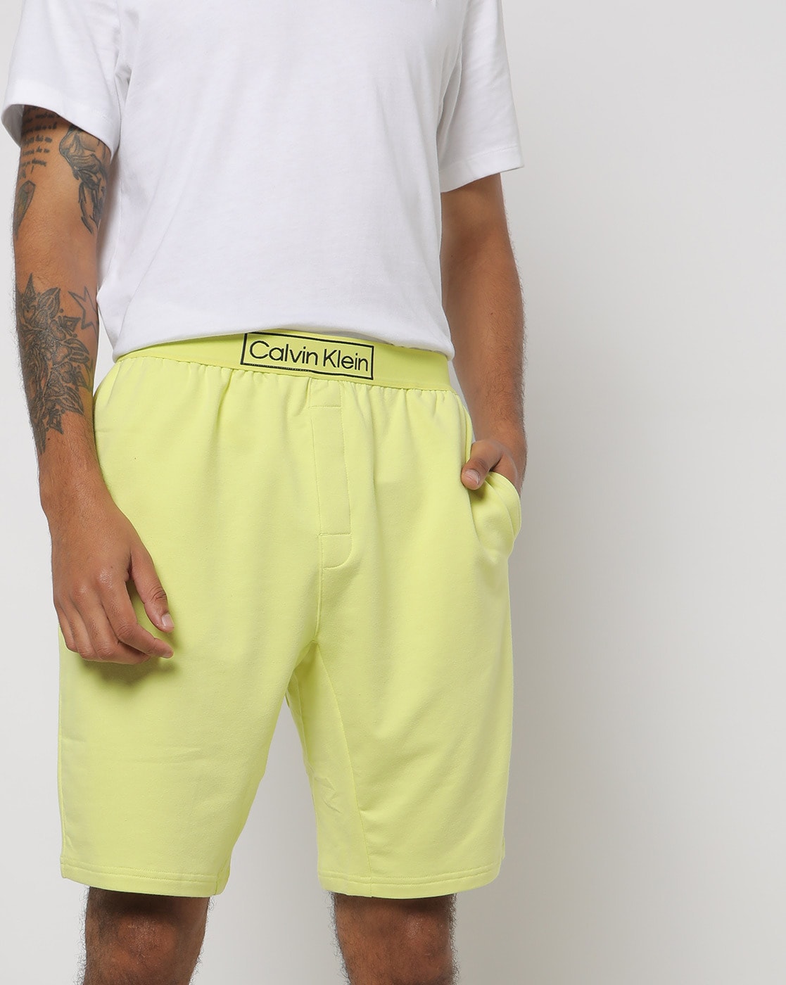 Buy Green Shorts for Men by Calvin Klein Underwear Online 