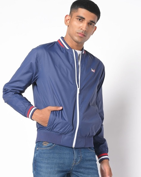 Zip-Front Jacket with Insert Pockets