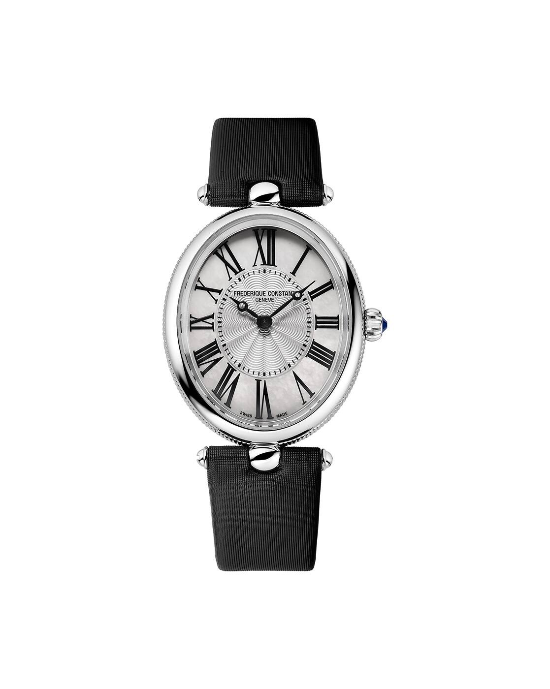 Buy Frederique Constant FC-200MPW2V6 Analogue Watch with Synthetic Strap |  White Color Women | AJIO LUXE