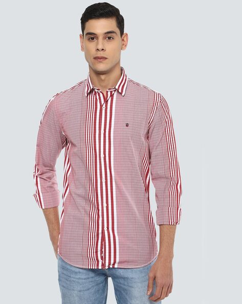 Exclusive Louis Philippe Striped Shirt