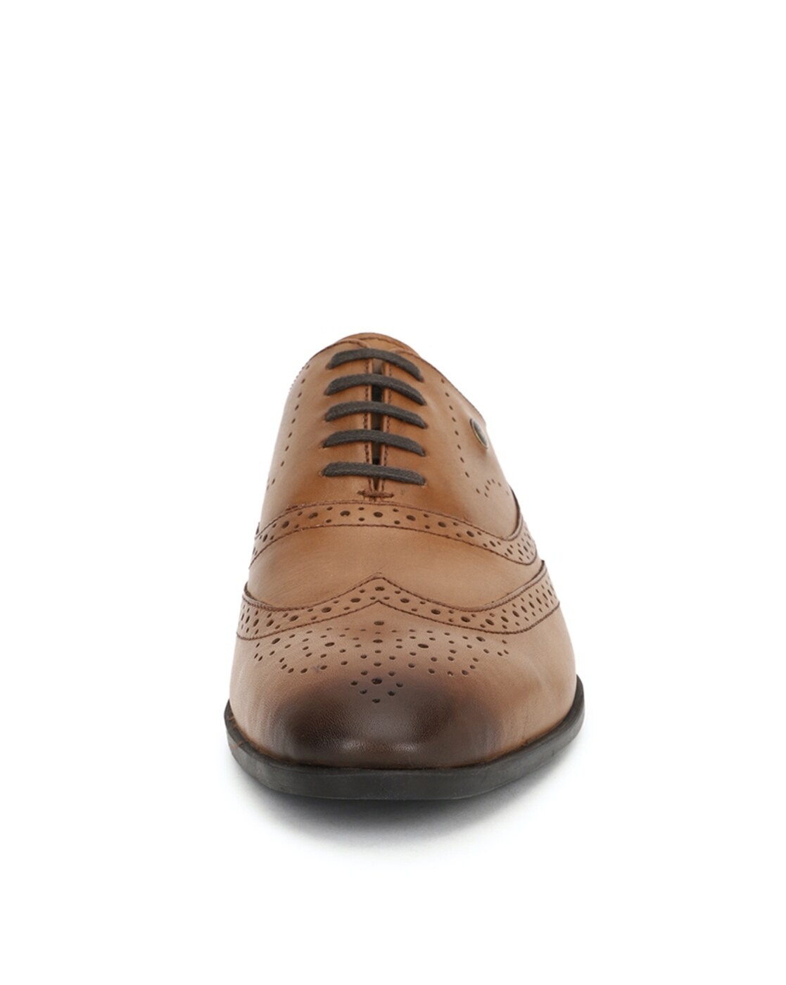 Louis Philippe Men's Brown Oxford Shoes