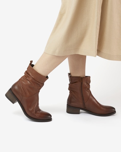 Dune pagers ruched ankle boots hotsell