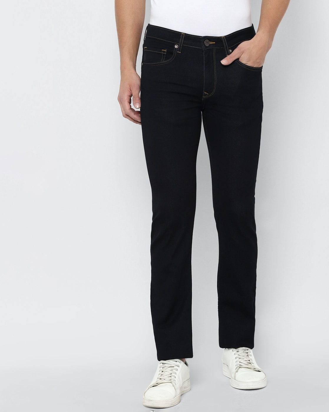 Buy Navy Blue Jeans for Men by LOUIS PHILIPPE Online