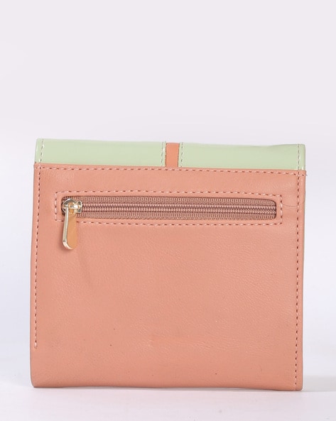 Buy Baggit Women's 3 Fold Wallet - Large (Pink) at