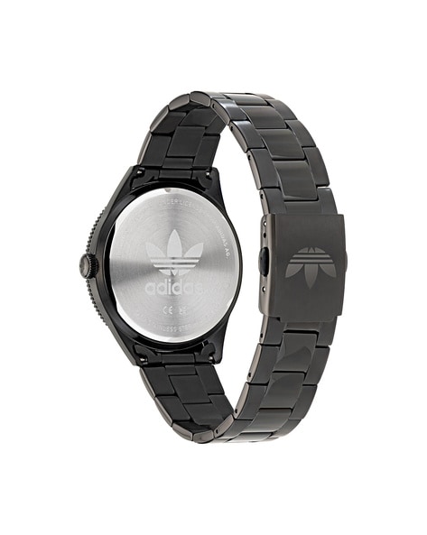 Adidas watch best sale men's black