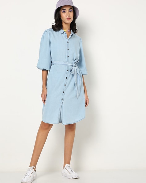 Buy Blue Dresses for Women by TRENDYOL Online | Ajio.com