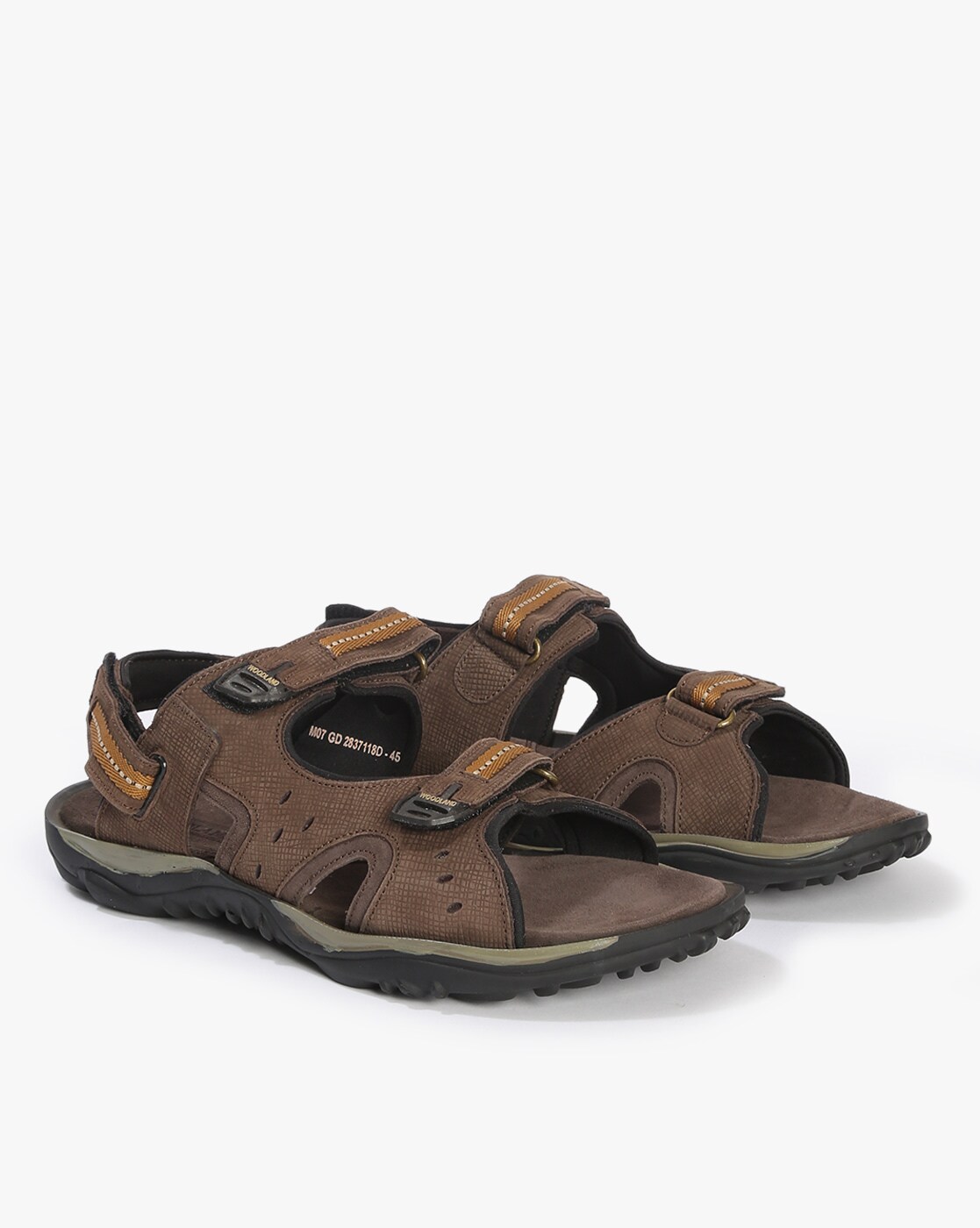 JSport Sz 8 M Brown Strappy Vegan Women Sandals Woodland | eBay