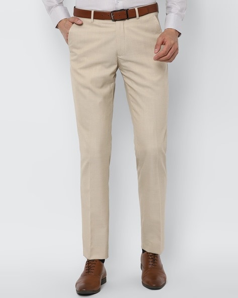 Beige Solid Trousers  Selling Fast at Pantaloonscom