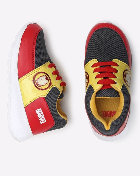 Marvel Avengers Print Lace-Up Sports Shoes