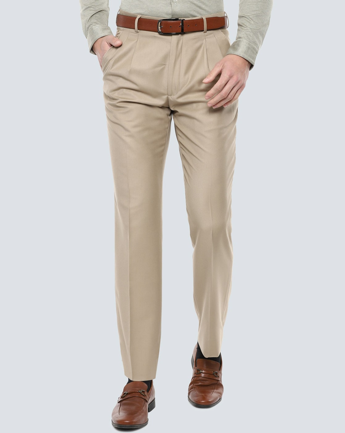 Buy Louis Philippe Sport Men Tapered Fit Corduroy Chinos Trousers - Trousers  for Men 25819648 | Myntra