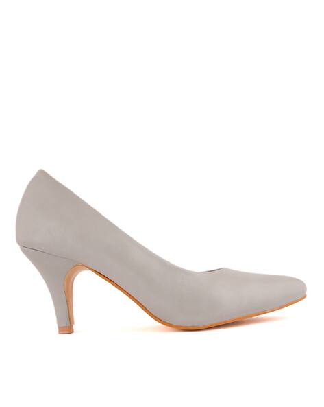 Buy Grey Heeled Shoes for Women by SCENTRA Online