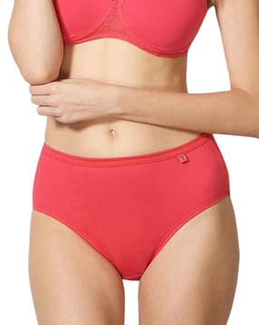 Pack of 3 Anti-Bacterial & No Marks Waistband Hipster Panties-image-29