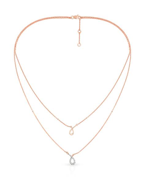 Buy Rose Gold Necklaces \u0026 Pendants for 