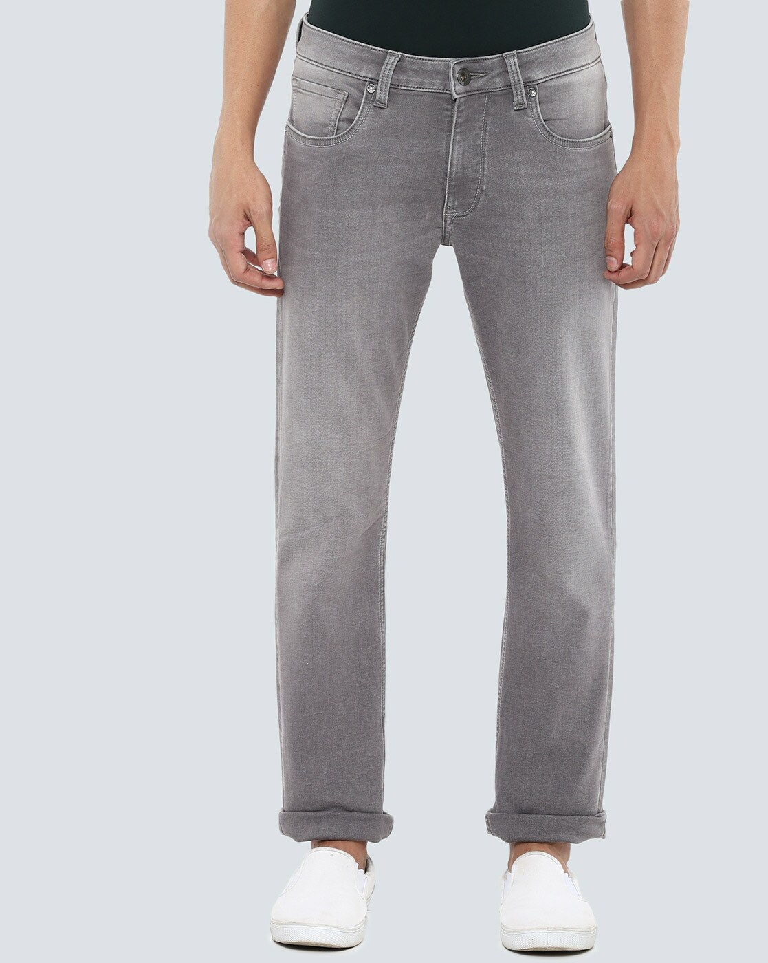 Buy Grey Jeans for Men by LOUIS PHILIPPE Online