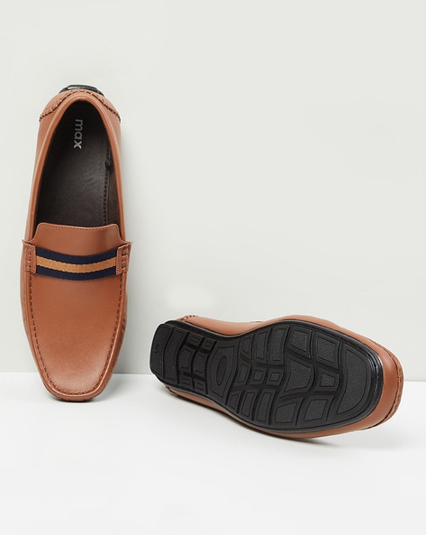 Buy online Men Slip On Tan Loafers from Casual Shoes for Men by Groofer for  ₹559 at 72% off