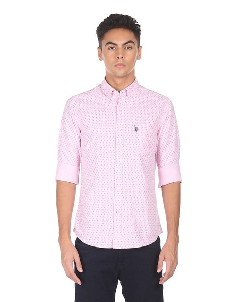 Pink polo shirts hotsell for men ralph lauren