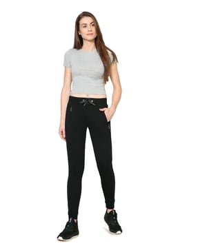 Buy Black Track Pants for Women by VAN HEUSEN Online