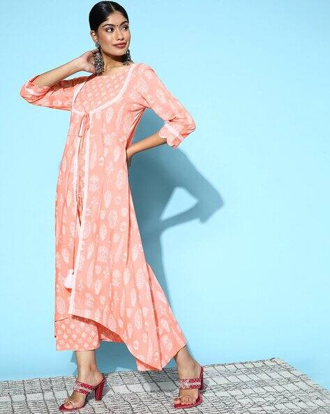 A-line Dress with Tie-Up Jacket view 2
