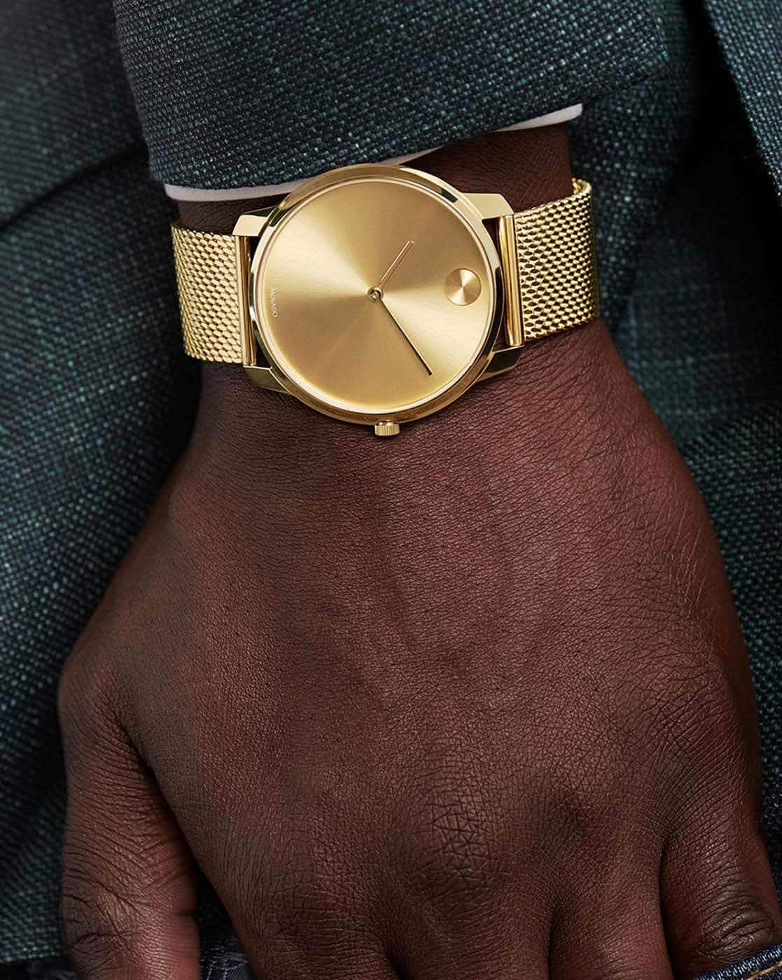 Buy Gold Watches for Men by Movado Online