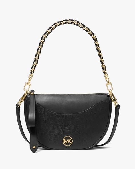 Buy Michael Kors Sm hlf moon cnv pouchette 001 ns 001 Color